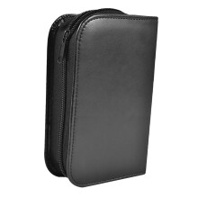 1Pièces Étui De Rangement Pour Oxymètre Noir PU Résistant Portable