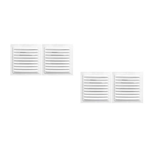 4Pièces Ventilation Murale En Aluminium Pour Usage