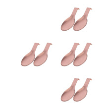 8Pièces Repose-Cuillères En Acier Inoxydable Rose Pour Cuisine