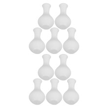 10Pièces Miniatures Blancs Pla Décor Simple Maison