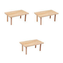 3Pièces Plateau En Bois Pour Hamster, Aire De Jeu Robuste