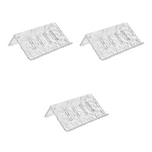 3Pièces Porte- Transparent Mural Perçage, Drainant