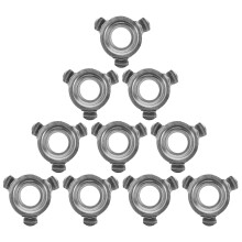 10Pièces Accessoires Autocuiseur Acier Antiblocage Argent Cuisine