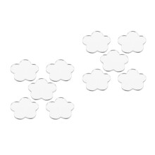 10Pièces Adhésifs Argent Pour Téléphone