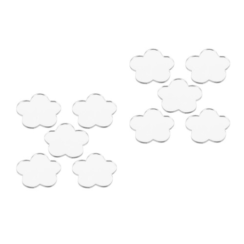 10Pièces Adhésifs Argent Pour Téléphone