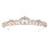 1Pièces Diadème Rose Gold Durable Accessoire Coiffure 1