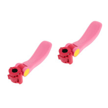 2Pièces Siège Enfant Rose Pliable Confortable Portable