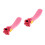 2Pièces Siège Enfant Rose Pliable Confortable Portable 1