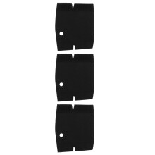 3Pièces Protection Main Souple PU Noir Pour Cor Instrument