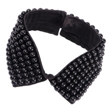 1Pièces Faux Femme Noir En Polyester Élégant Durable Pour Décor
