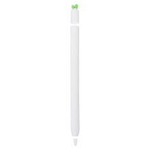 1St Wit Silicone Potloodhoesje Anti-Slip Bescherming Voor Pencil