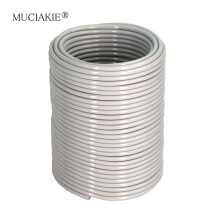 (10M) Manguera de micro PVC de 1/4'' para riego de jardín, 4/7 mm, color blanco grisáceo, para riego