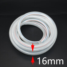 (16MM x A) Manguera de riego de PVC expandible y flexible para jardín, pistola de agua para lavado de
