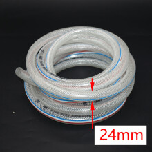 (24MM x A) Manguera de riego de PVC expandible y flexible para jardín, pistola de agua para lavado de