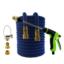 (Manguera azul ef, 1/2'', 50 pies) Mangueras de riego extensibles para jardín, mangueras de riego flexibles