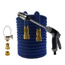 (Manguera azul, 1/2'', 50 pies) Mangueras de riego extensibles para jardín, mangueras de riego flexibles