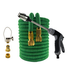 (Manguera verde, 1/2'', 75 pies) Mangueras de riego extensibles para jardín, mangueras de riego flexibles
