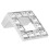 Easy Install Drawer Handle, Zinc 7