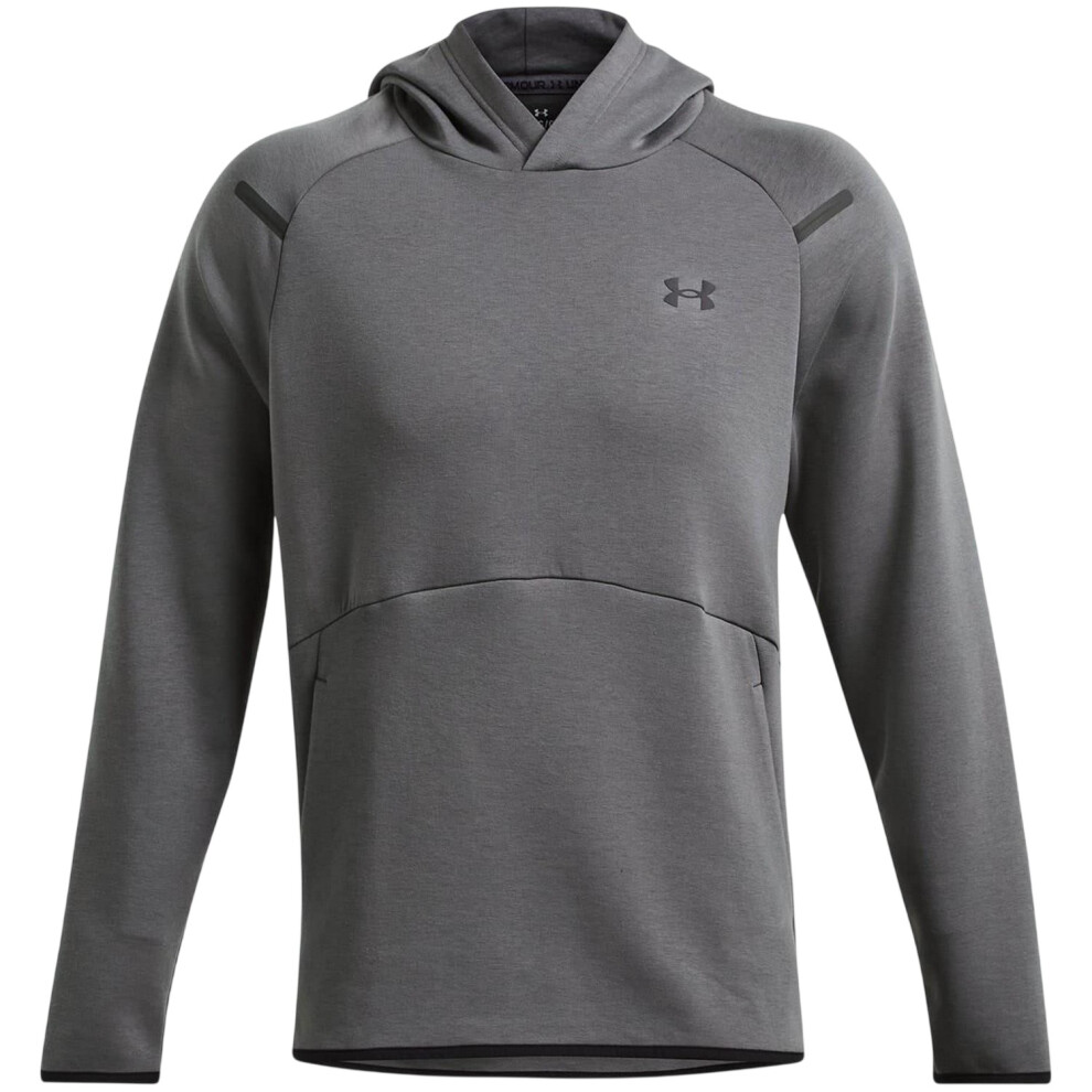 Under Armour (L, ) Mens Raglan Athletic Hoodie Grey
