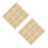 100Feuilles Retro Kraft Ligné Marron Pour Correspondance 5