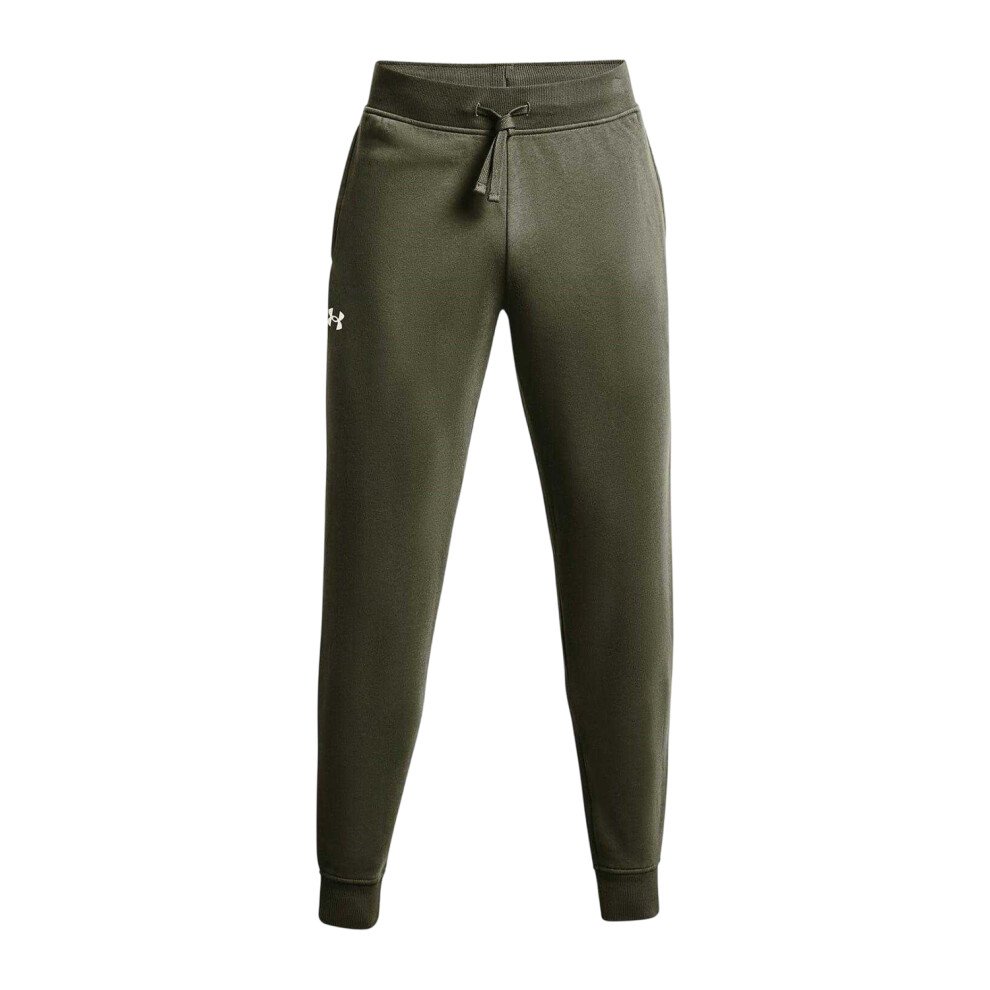 Under Armour (L R, Marine Od ) Mens Rival Fleece Joggers Green