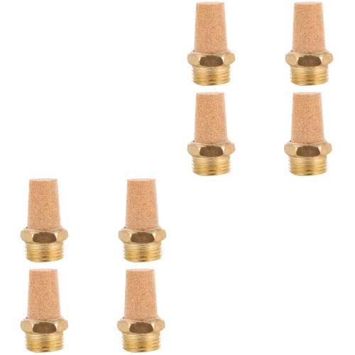 8Stk Pneumatischer Messing Ventil Geräuschreduzierung