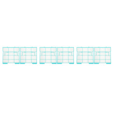 6St Luchtfilter Mesh Voor Airconditioner Kunststof, Huisgebruik
