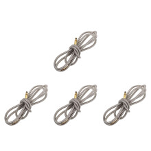 4St Rvs Propaanslang Set Flexibele Outdoor Gasleiding Voor Camping Bbq