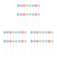 48St Creatieve Kleiballen Cake Topper Voor Babyshower En Verjaardagen