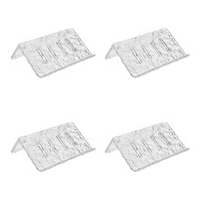 4St Draagbare Transparante Zeepschaaltjes Met Wandmontage