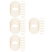 48St Khaki Bamboe DIY Ringen Voor Hoepels