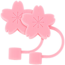2St Roze Silicone Rietjesplug Bescherming, Anti-Stof En Lekvrij