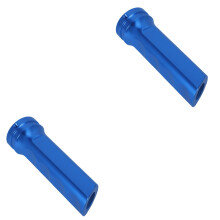 2St Blauwe Aluminium Handremhoes Auto Handrem Beschermhoes Duurzaam