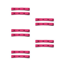 10St Rosé Elastische Hoofdband Voor Pruiken, Verstelbaar En Antislip