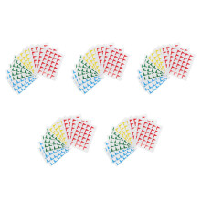 5Pak Kleurrijke PVC Zelfklevende Vlagstickers Voor En Educatie