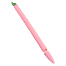 Touch Pen Siliconen Hoes Roze, Stijlvol Wortel Patroon Hoesje