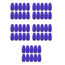 25Paren Waterdichte Paarse PVC-Armmouwen, Herbruikbaar, Keukensleeves