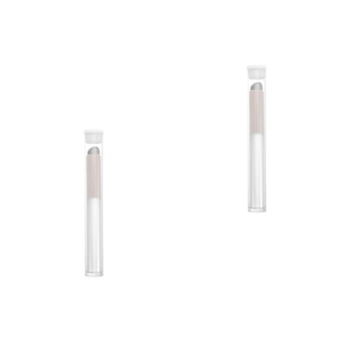 2St Ronde Silicone Lippenkwast Professionele Make-Up Applicator