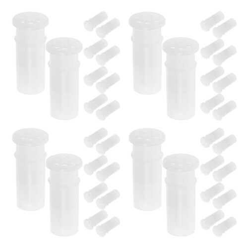 4St Multifunctionele Witte Plastic Voor Hond En Training