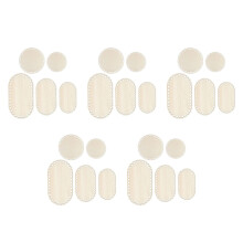 25St Beige Mandbodems Ovaal Voor Breien En Haakwerk Duurzaam