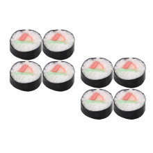 8St Assortiment PVC Sushi Rijstbal Decoraties Voor Huis En Restaurant