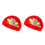 2St Cartoon Feesthoedjes Dier Accessoires 6