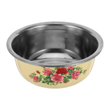 Retro Metalen Kom Mengkom Salade Keukenware