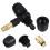 6Pièces Arrosage Jardin Noir Brumisation Réglable 1