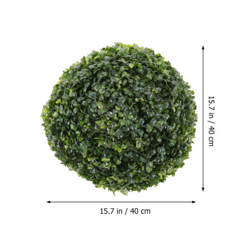 1Pièces Boule D'herbe Artificielle En Décor Suspendu 1