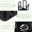 1Ensemble Distributeur Noir Organiseur Cuisine 3