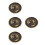 4Pièces Feng Shui Bagua Portable Décor 4