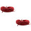 2St Gestrande Koperen Kabel Audio Speaker Assorti 6