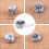Mandrin 3-Mors Métal Argent Pour Accessoire Machine Tour 6