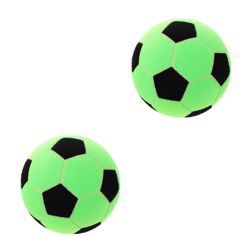 2Pièces Jeu De Fléchettes Foot Portable Vert En Feutre Caoutchouc 2